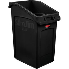 Rubbermaid - Trash Cans & Recycling Containers Type: Trash Can Container Shape: Rectangle - Makers Industrial Supply