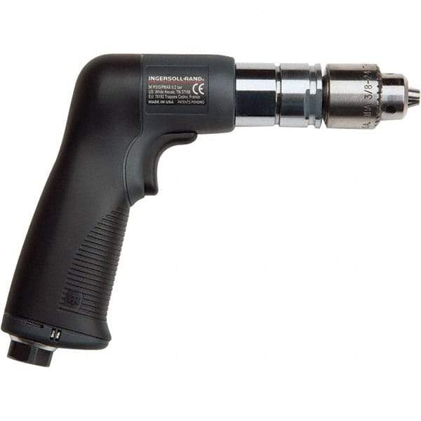 Ingersoll-Rand - 1/4" Bit Holder, 1,500 RPM, Pistol Grip Handle Air Screwdriver - 2-1/2 to 20 In/Lb Torque, 0 CFM - Makers Industrial Supply