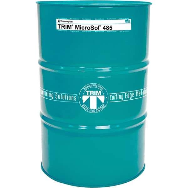 Master Fluid Solutions - TRIM MicroSol 455, 54 Gal Drum Cutting Fluid - Semisynthetic - Makers Industrial Supply