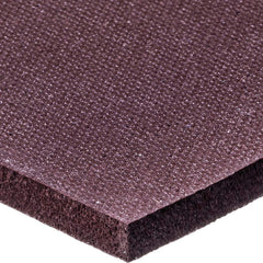 USA Sealing - Rubber & Foam Sheets; Material: Silicone ; Thickness (Inch): 1/4 ; Hardness: Medium ; Width (Inch): 24.0000 ; Length (Inch): 24 ; Color: Brown - Exact Industrial Supply