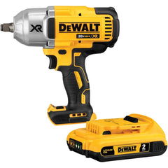 DeWALT - Cordless Impact Wrenches & Ratchets Voltage: 20.00 Drive Size (Inch): 1/2 - Makers Industrial Supply