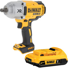 DeWALT - Cordless Impact Wrenches & Ratchets Voltage: 20.00 Drive Size (Inch): 1/2 - Makers Industrial Supply