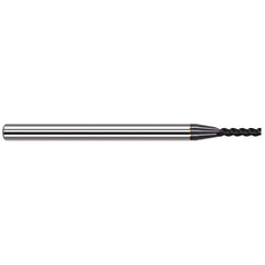 Harvey Tool - Square End Mills; Mill Diameter (Decimal Inch): 0.0500 ; Length of Cut (Inch): 1/4 ; Length of Cut (Decimal Inch): 0.2500 ; Material: Solid Carbide ; Finish/Coating: AlTiN Nano ; Shank Diameter (Inch): 1/8 - Exact Industrial Supply