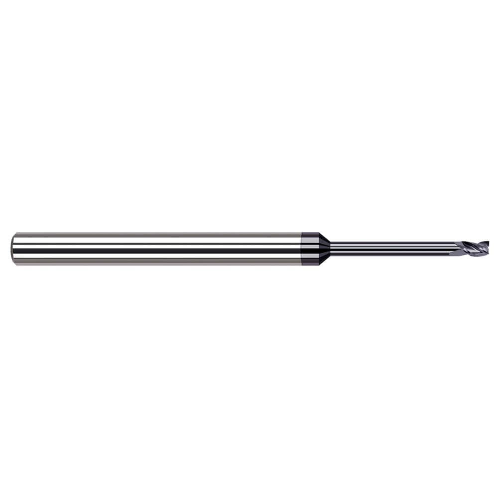 Harvey Tool - Square End Mills; Mill Diameter (Inch): 1/8 ; Mill Diameter (Decimal Inch): 0.1250 ; Length of Cut (Inch): 3/16 ; Length of Cut (Decimal Inch): 0.1870 ; Material: Solid Carbide ; Finish/Coating: AlTiN - Exact Industrial Supply