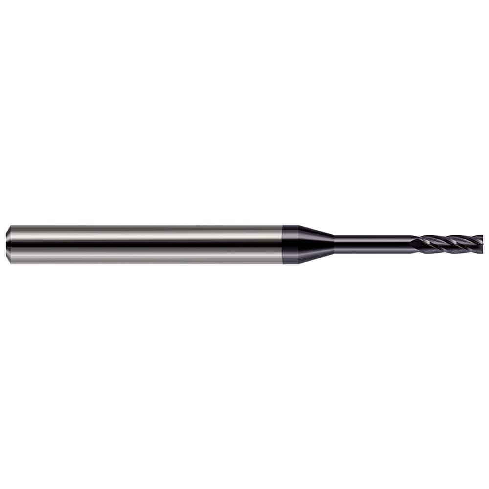 Harvey Tool - Square End Mills; Mill Diameter (Inch): 5/32 ; Mill Diameter (Decimal Inch): 0.1562 ; Length of Cut (Decimal Inch): 0.4690 ; Material: Solid Carbide ; Finish/Coating: AlTiN ; Shank Diameter (Inch): 3/16 - Exact Industrial Supply