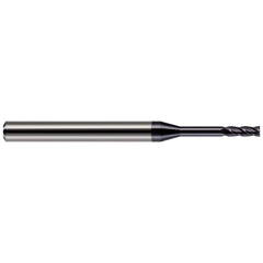 Harvey Tool - 3/16", 9/16" LOC, 3/16" Shank Diam, 2-1/2" OAL, 4 Flute Solid Carbide Square End Mill - Exact Industrial Supply