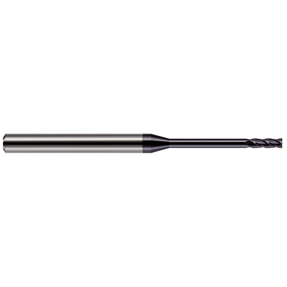 Harvey Tool - Square End Mills; Mill Diameter (Decimal Inch): 0.0500 ; Length of Cut (Decimal Inch): 0.1500 ; Material: Solid Carbide ; Finish/Coating: AlTiN ; Shank Diameter (Inch): 1/8 ; Single or Double End: Single - Exact Industrial Supply