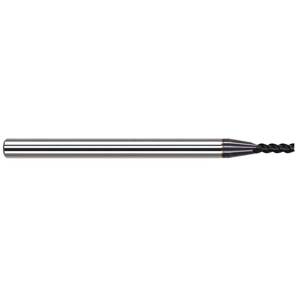 Harvey Tool - Square End Mills; Mill Diameter (Inch): 1/64 ; Mill Diameter (Decimal Inch): 0.0150 ; Length of Cut (Decimal Inch): 0.0450 ; Material: Solid Carbide ; Finish/Coating: AlTiN ; Shank Diameter (Inch): 1/8 - Exact Industrial Supply