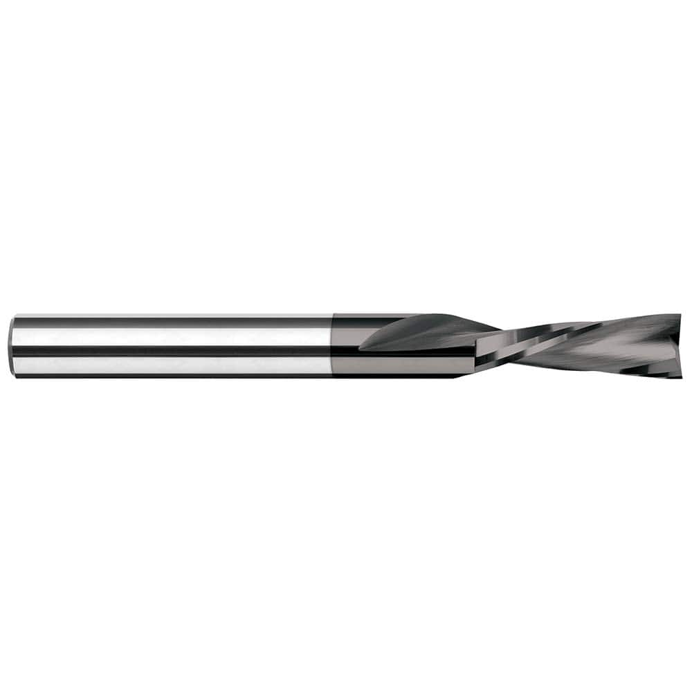 Harvey Tool - 1/16", 5/16" LOC, 1/8" Shank Diam, 2" OAL, 2 Flute, Solid Carbide Square End Mill - Exact Industrial Supply