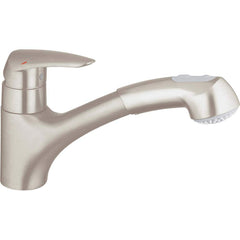 Grohe - Kitchen & Bar Faucets; Type: Pull Out ; Style: Contemporary; Modern; Transitional ; Mount: Deck ; Design: One Handle ; Handle Type: Lever ; Spout Type: Pullout - Exact Industrial Supply