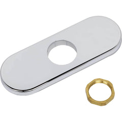 American Standard - Faucet Replacement Parts & Accessories; Type: Serin 4-inch Deck Plate ; For Use With: Serin 4-inch Deck Plate ; Material: Metal - Exact Industrial Supply