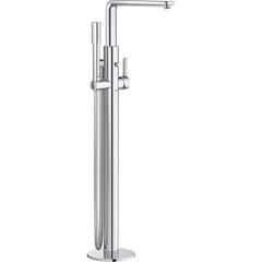 Grohe - Tub & Shower Faucets; Type: Freestanding Bathtub Faucet ; Style: Contemporary; Modern; Transitional ; Design: One Handle ; Material: Metal ; Handle Type: Lever ; Handle Material: Metal - Exact Industrial Supply