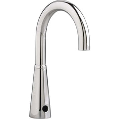 American Standard - Electronic & Sensor Faucets; Type: Sensor ; Style: Modern; Contemporary ; Type of Power: DC ; Spout Type: High Arc ; Mounting Centers: Single Hole (Inch); Finish/Coating: Polished Chrome - Exact Industrial Supply