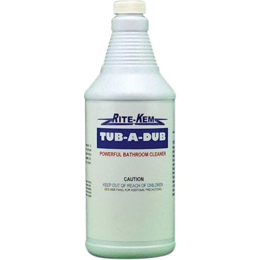 Rite-Kem - Bathroom, Tile & Toilet Bowl Cleaners; Type: Bathroom Cleaner ; Form: Liquid Concentrate ; Container Size: 32 oz ; Container Type: Bottle ; Scent: Pleasant ; Disinfectant: No - Exact Industrial Supply