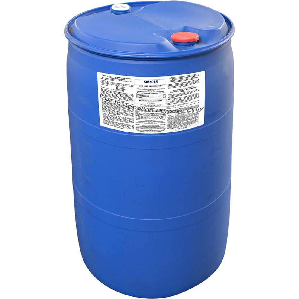 Rite-Kem - Bathroom, Tile & Toilet Bowl Cleaners; Type: Disinfectant/Cleaner ; Form: Liquid Concentrate ; Container Size: 55 Gal. Drum ; Container Type: Plastic Drum ; Scent: Pleasant ; Disinfectant: Yes - Exact Industrial Supply