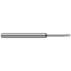 Harvey Tool - 1/8", 3/16" LOC, 1/8" Shank Diam, 2-1/2" OAL, 3 Flute Solid Carbide Square End Mill - Exact Industrial Supply