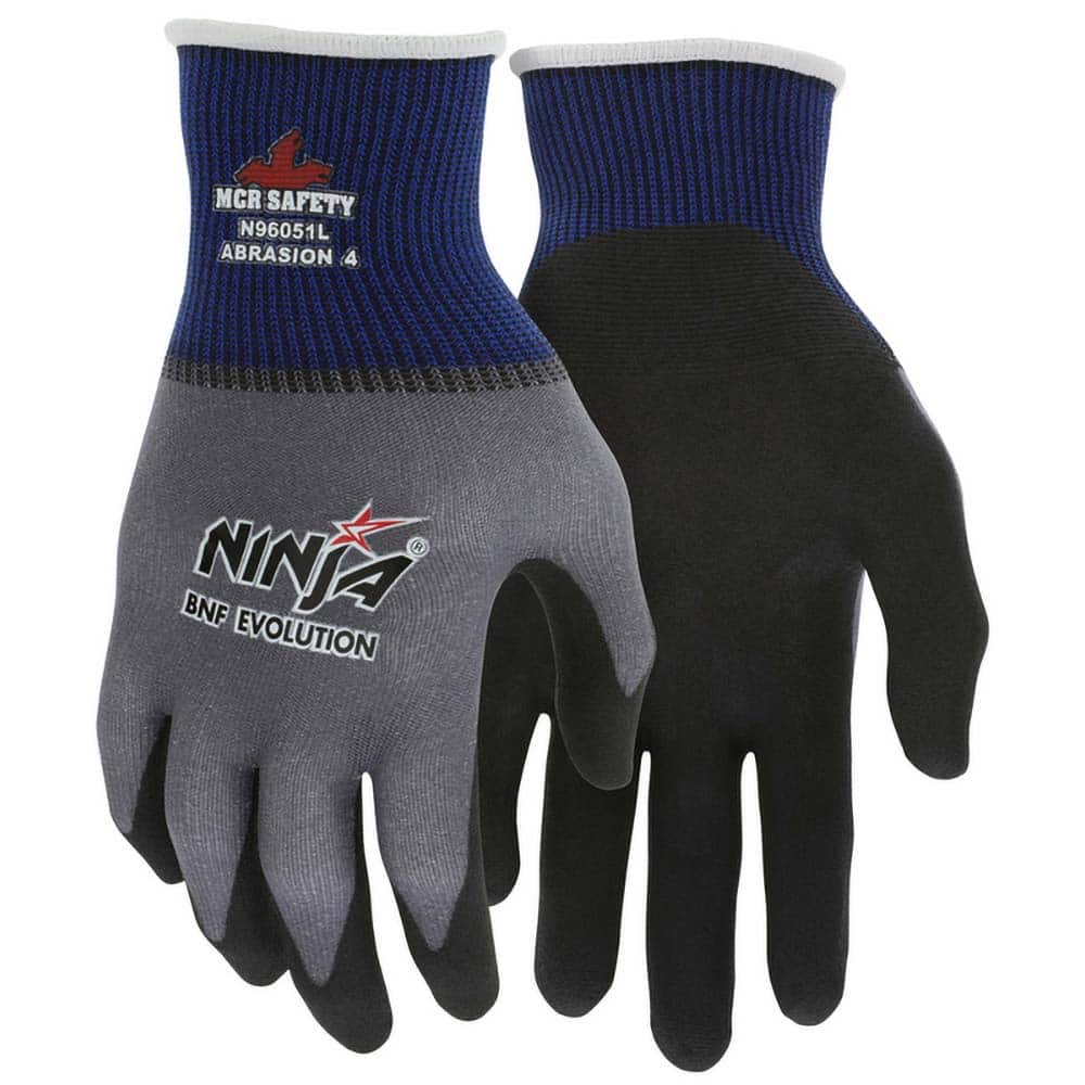 MCR Safety - Size S, Abrasion Lvl 4, Nitrile Coated Cut & Puncture Resistant Gloves - Exact Industrial Supply