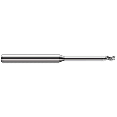 Harvey Tool - Corner Radius & Corner Chamfer End Mills; Mill Diameter (mm): 0.80 ; Mill Diameter (Inch): 1/32 ; Mill Diameter (Decimal Inch): 0.0310 ; End Type: Corner Radius ; Corner Radius (Decimal Inch): 0.0100 ; Number of Flutes: 3 - Exact Industrial Supply