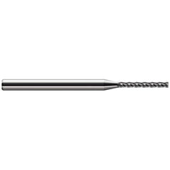 Harvey Tool - Corner Radius & Corner Chamfer End Mills; Mill Diameter (Inch): 3/32 ; Mill Diameter (Decimal Inch): 0.0930 ; End Type: Corner Radius ; Corner Radius (Decimal Inch): 0.0050 ; Number of Flutes: 4 ; Material: Solid Carbide - Exact Industrial Supply