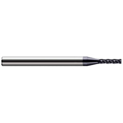 Harvey Tool - Corner Radius & Corner Chamfer End Mills; Mill Diameter (Inch): 3/32 ; Mill Diameter (Decimal Inch): 0.0930 ; End Type: Corner Radius ; Corner Radius (Decimal Inch): 0.0100 ; Number of Flutes: 4 ; Material: Solid Carbide - Exact Industrial Supply