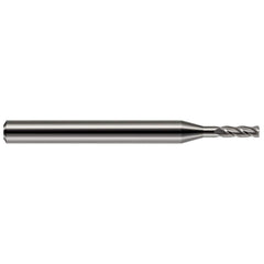 Harvey Tool - Corner Radius & Corner Chamfer End Mills; Mill Diameter (Inch): 3/32 ; Mill Diameter (Decimal Inch): 0.0930 ; End Type: Corner Radius ; Corner Radius (Decimal Inch): 0.0050 ; Number of Flutes: 2 ; Material: Solid Carbide - Exact Industrial Supply