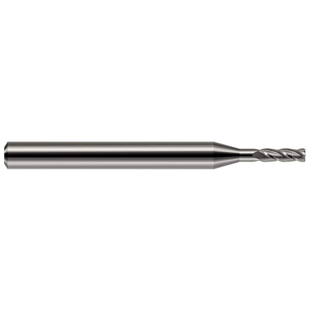 Harvey Tool - Corner Radius & Corner Chamfer End Mills; Mill Diameter (Inch): 5/64 ; Mill Diameter (Decimal Inch): 0.0780 ; End Type: Corner Radius ; Corner Radius (Decimal Inch): 0.0100 ; Number of Flutes: 2 ; Material: Solid Carbide - Exact Industrial Supply