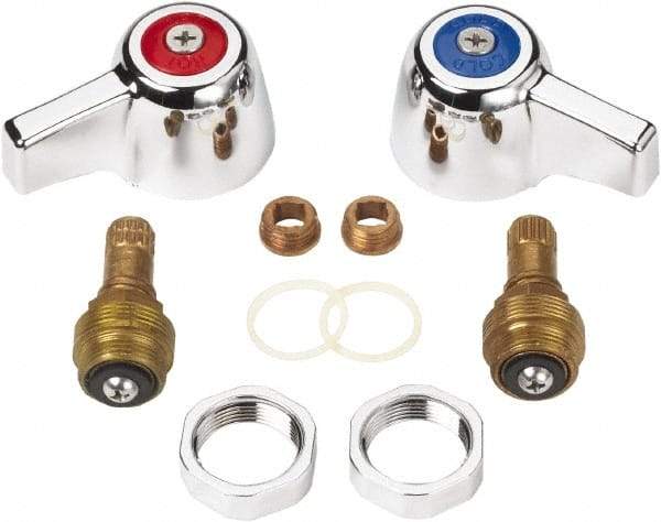 Krowne - Low Lead Valve and Handle Faucet Repair Kit - Complete Two Handle Repair Kit Style - Makers Industrial Supply