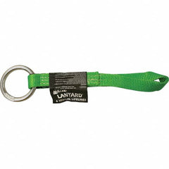 Miller - Lanyards & Lifelines Type: O-Ring Extension Length (Inch): 18 - Makers Industrial Supply