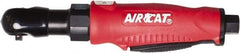 AIRCAT - 3/8" Drive, 380 RPM, 35 Ft/Lb Torque Ratchet Wrench - Inline Handle, 4 CFM, 90 psi, 1/4" NPT Inlet - Makers Industrial Supply