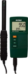 Extech - Thermometer/Hygrometers & Barometers Type: Hygrometer Minimum Relative Humidity (%): 10 - Makers Industrial Supply