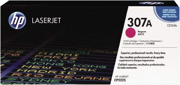 Hewlett-Packard - Magenta Toner Cartridge - Use with HP Color LaserJet Professional CP5225 - Makers Industrial Supply