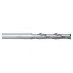 1 Dia. x 6 Overall Length 2-Flute Square End Solid Carbide SE End Mill-Round Shank-Center Cutting-Uncoated - Makers Industrial Supply