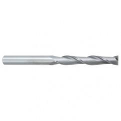 1/4 Dia. x 4 Overall Length 2-Flute Square End Solid Carbide SE End Mill-Round Shank-Center Cutting-Uncoated - Makers Industrial Supply