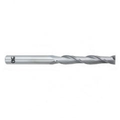 18mm Dia. x 153mm Overall Length 2-Flute Square End Solid Carbide SE End Mill-Round Shank-Center Cutting-Uncoated - Makers Industrial Supply