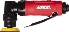 AIRCAT - 1-1/4 to 2" Disc, 13,000 RPM, Pneumatic Handheld Disc Sander - 2.5 CFM, 1/4" Inlet, 0.3 hp, 90 psi - Makers Industrial Supply