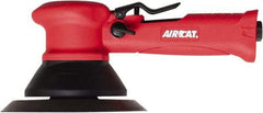 AIRCAT - 6" Max Disc, 10,000 RPM, Pneumatic Handheld Disc Sander - 2.5 CFM, 1/4" Inlet, 0.3 hp, 90 psi - Makers Industrial Supply