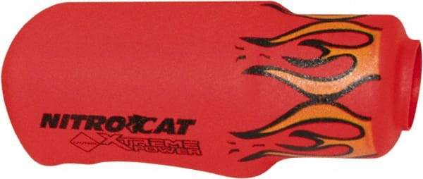 AIRCAT - For Use with AIRCAT 1200 and 1250, Impact Wrench Boot - Red - Makers Industrial Supply