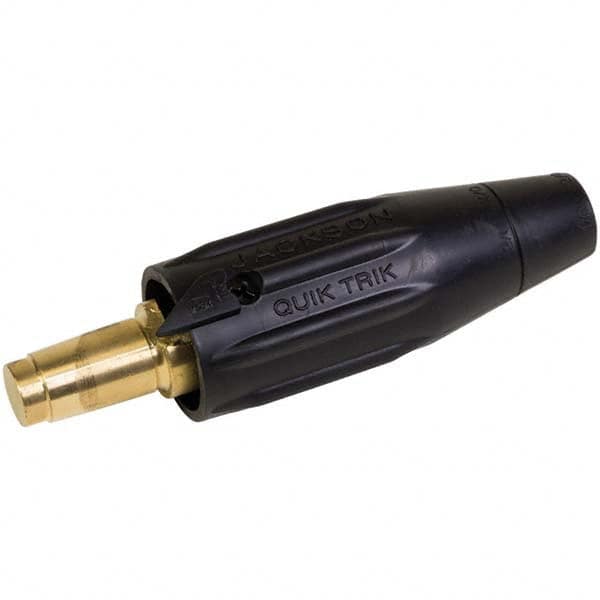 Jackson Safety - Welding Cable Connectors Connection Type: Connector-Male Cable Size: 1/0; 2/0 - Makers Industrial Supply