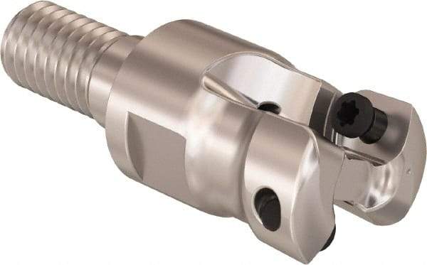 Seco - 1/2" Cutting Diam, 0.32mm Max Depth of Cut, Modular Connection Indexable Copy End Mill - 2 Inserts, LPHT Insert, R217.21 Toolholder - Makers Industrial Supply