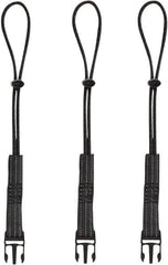 Ergodyne - 12-1/2" Tool Lanyard - Loop Connection, 13" Extended Length, Black - Makers Industrial Supply