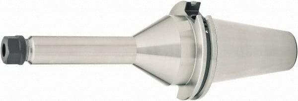 Parlec - 8" Projection, CAT50 Dual Contact Taper, ER16 Collet Chuck - Through Coolant - Exact Industrial Supply