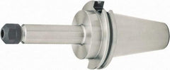 Parlec - 8.22" Projection, CAT50 Dual Contact Taper, ER16 Collet Chuck - Through Coolant - Exact Industrial Supply