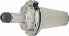 Parlec - 4.22" Projection, CAT50 Taper Shank, ER32 Collet Chuck - Through Coolant - Exact Industrial Supply