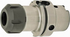 Parlec - 3.37" Projection, HSK63A Hollow Taper, ER25 Collet Chuck - Through Coolant - Exact Industrial Supply