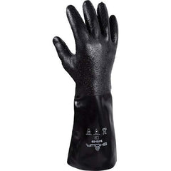 SHOWA - Chemical Resistant Gloves Material: Neoprene Size: Small - Makers Industrial Supply