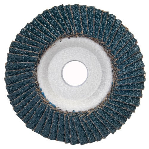 4 1/2″ × 1/4″ × 7/8″ PowerFlex Flap Disc Type 29 Conical 40 Grit - Makers Industrial Supply