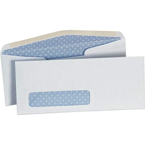 UNIVERSAL - 12-1/4" Long x 10" Wide Gummed Flap Security Envelope - White - Makers Industrial Supply