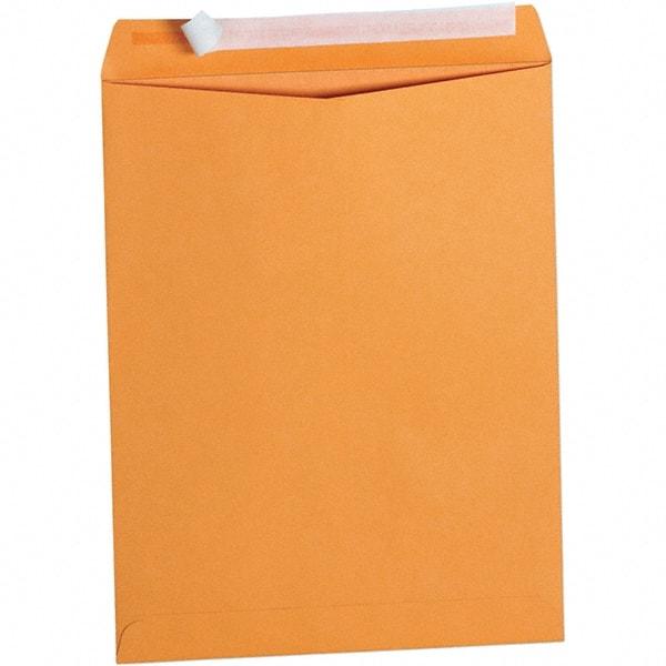 Universal One - 4" Long x 10.13" Wide Peel-Off Self-Seal Kraft Catalog Envelope - Kraft - Makers Industrial Supply