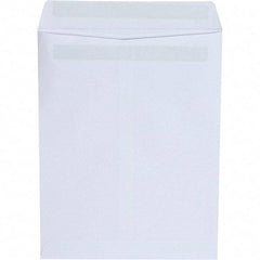 Universal One - 16.37" Long x 9-1/2" Wide Self Seal White Catalog Envelope - White - Makers Industrial Supply