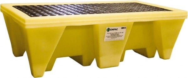 Enpac - Spill Pallets, Platforms, Sumps & Basins Type: Spill Deck or Pallet Number of Drums: 2 - Makers Industrial Supply